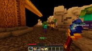 The detailed world design and interactive NPCs make it a truly immersive experience (Image via Sportskeeda Gaming || Mojang Studios/)
